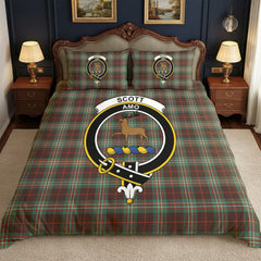 Scott Brown Ancient Tartan Crest Bedding Set