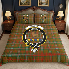 Scott Brown Modern Tartan Crest Bedding Set