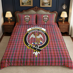 Straiton Tartan Crest Bedding Set
