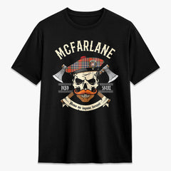 McFarlane Ancient Tartan Crest 2D T-shirt - Alba Skull Style