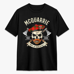 McQuarrie Tartan Crest 2D T-shirt - Alba Skull Style