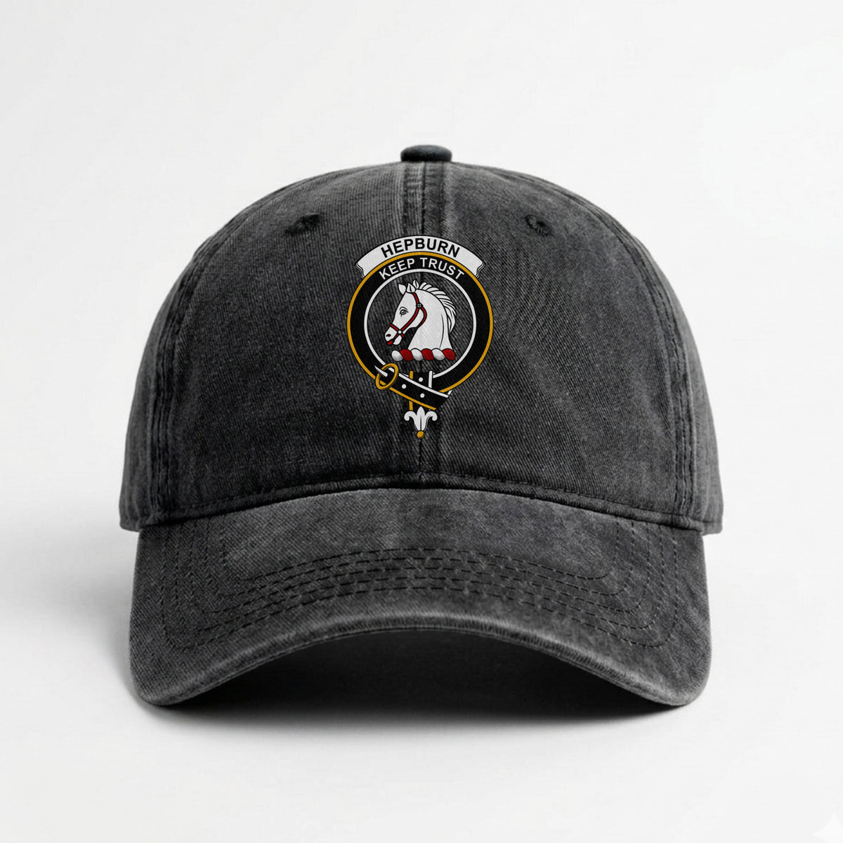 Hepburn Crest Washed Classic Cap