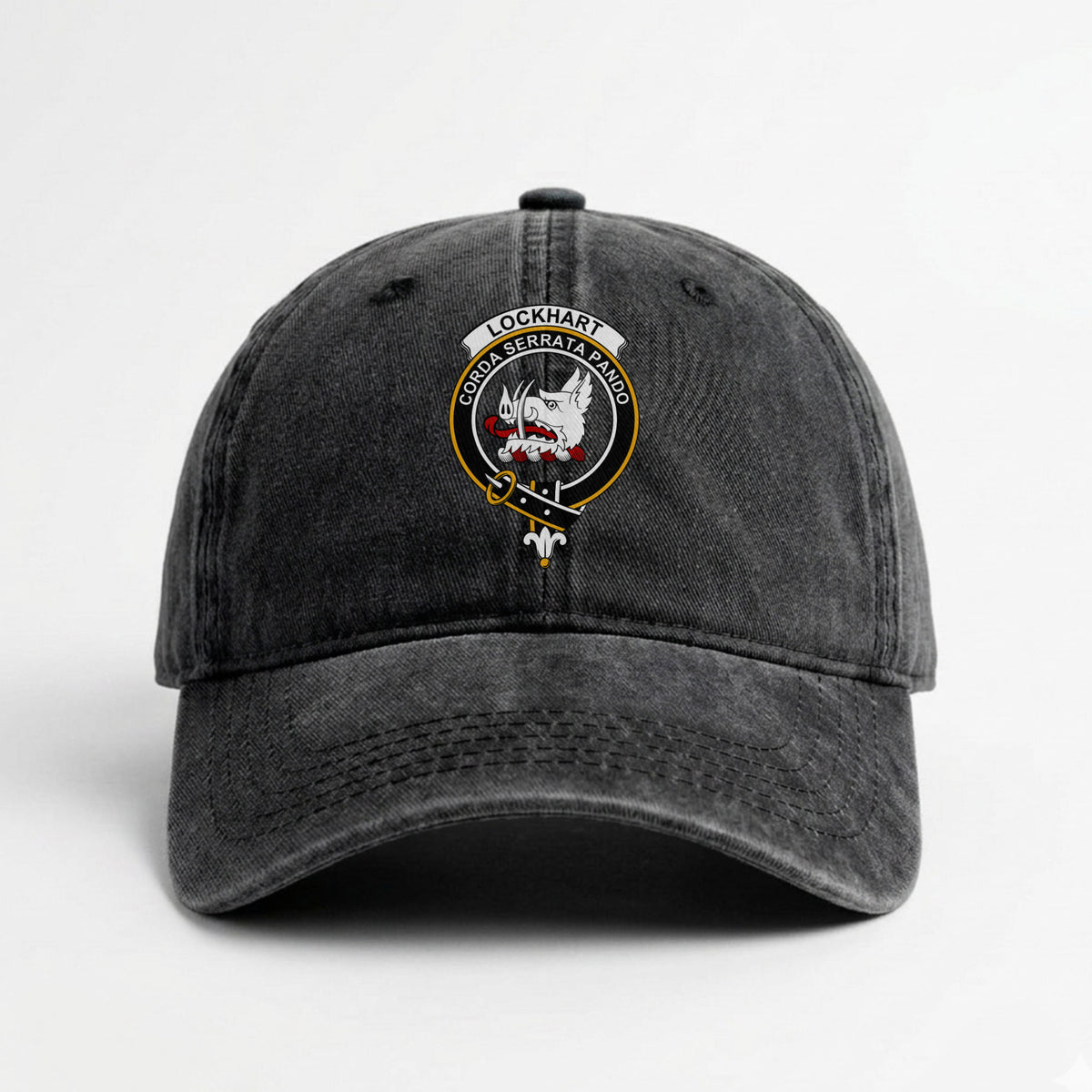 Lockhart Crest Washed Classic Cap