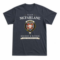 McFarlane Ancient Tartan Crest Mischief and Mayhem T-shirt