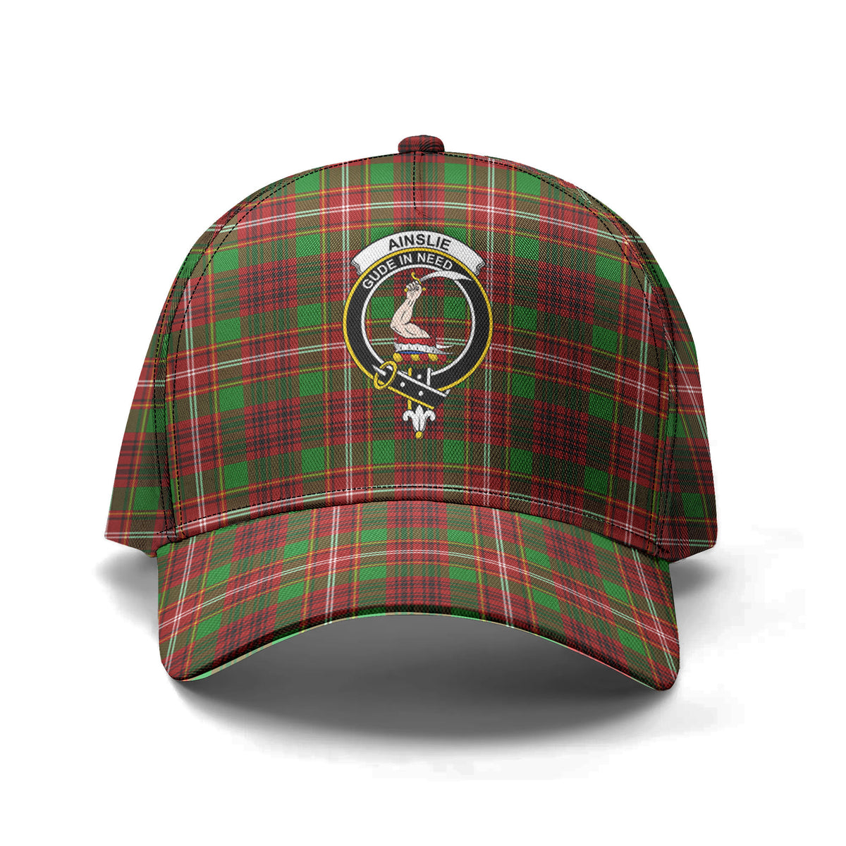 Ainslie Tartan Crest Classic Cap