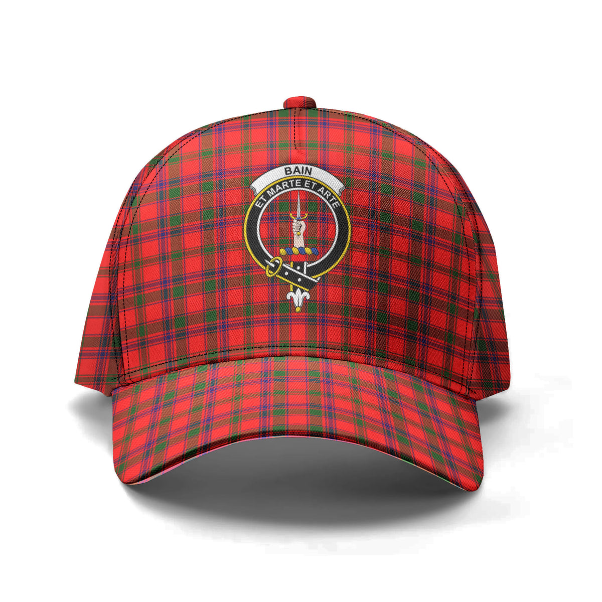 Bain Tartan Crest Classic Cap