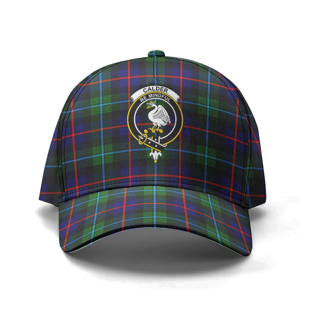 Calder (Calder-Campbell) Tartan Crest Classic Cap