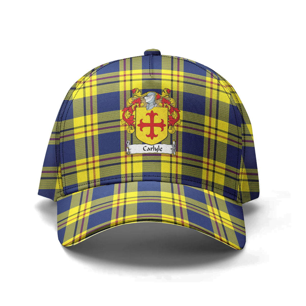 Carlyle Tartan Coat of Arms Classic Cap