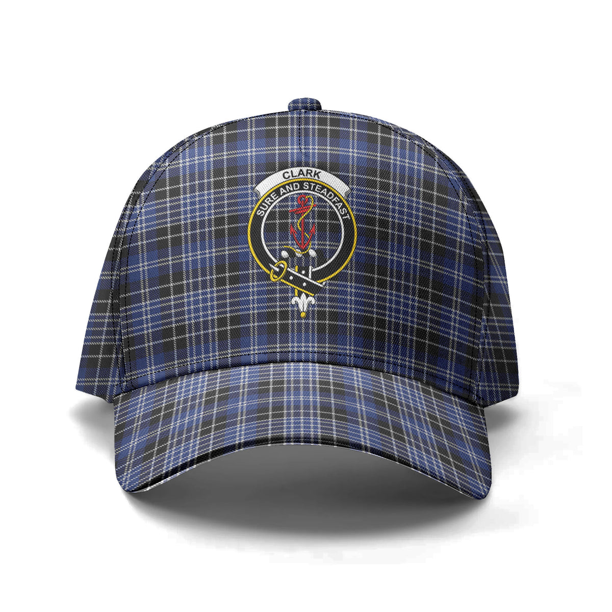 Clark Modern Tartan Crest Classic Cap