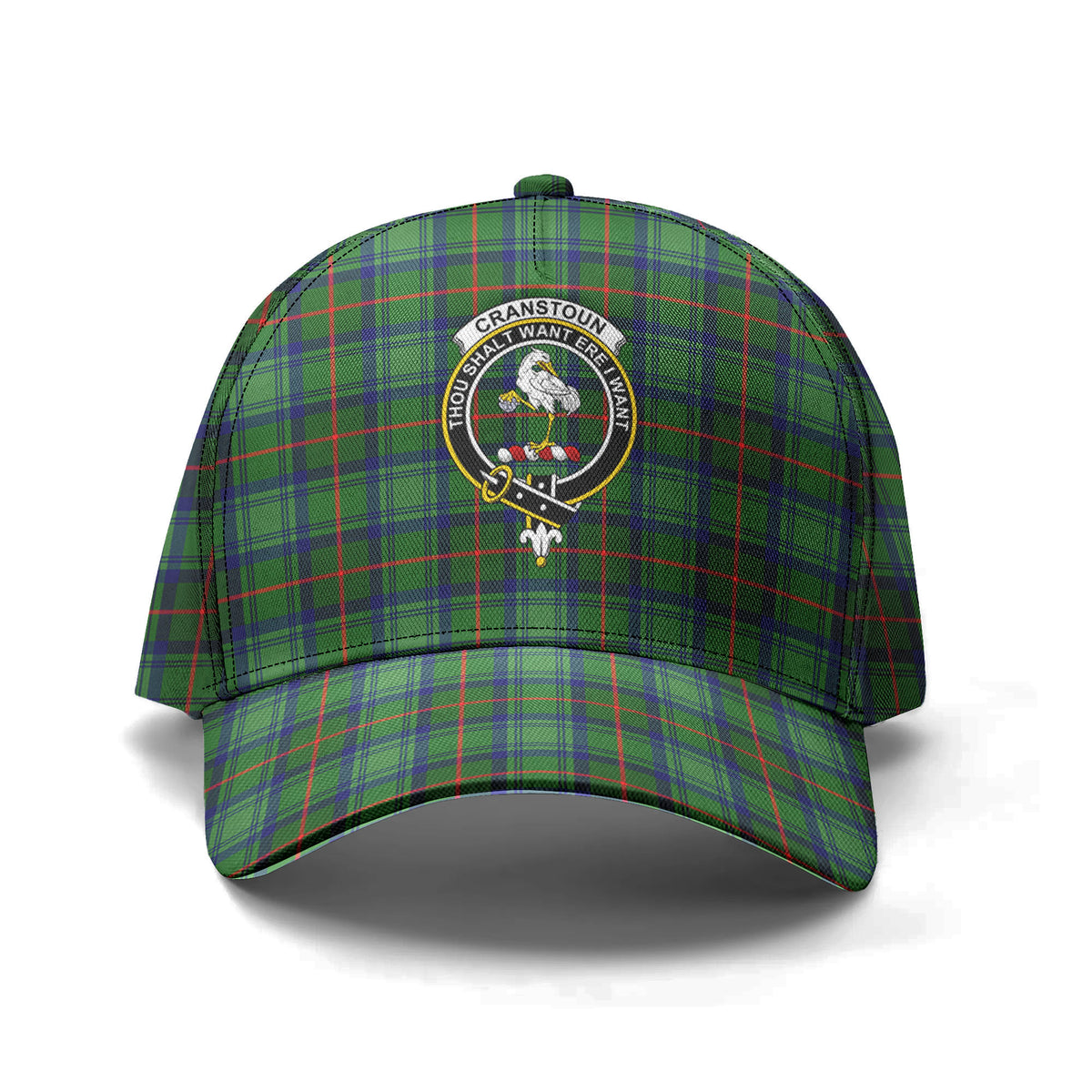 Cranstoun Tartan Crest Classic Cap