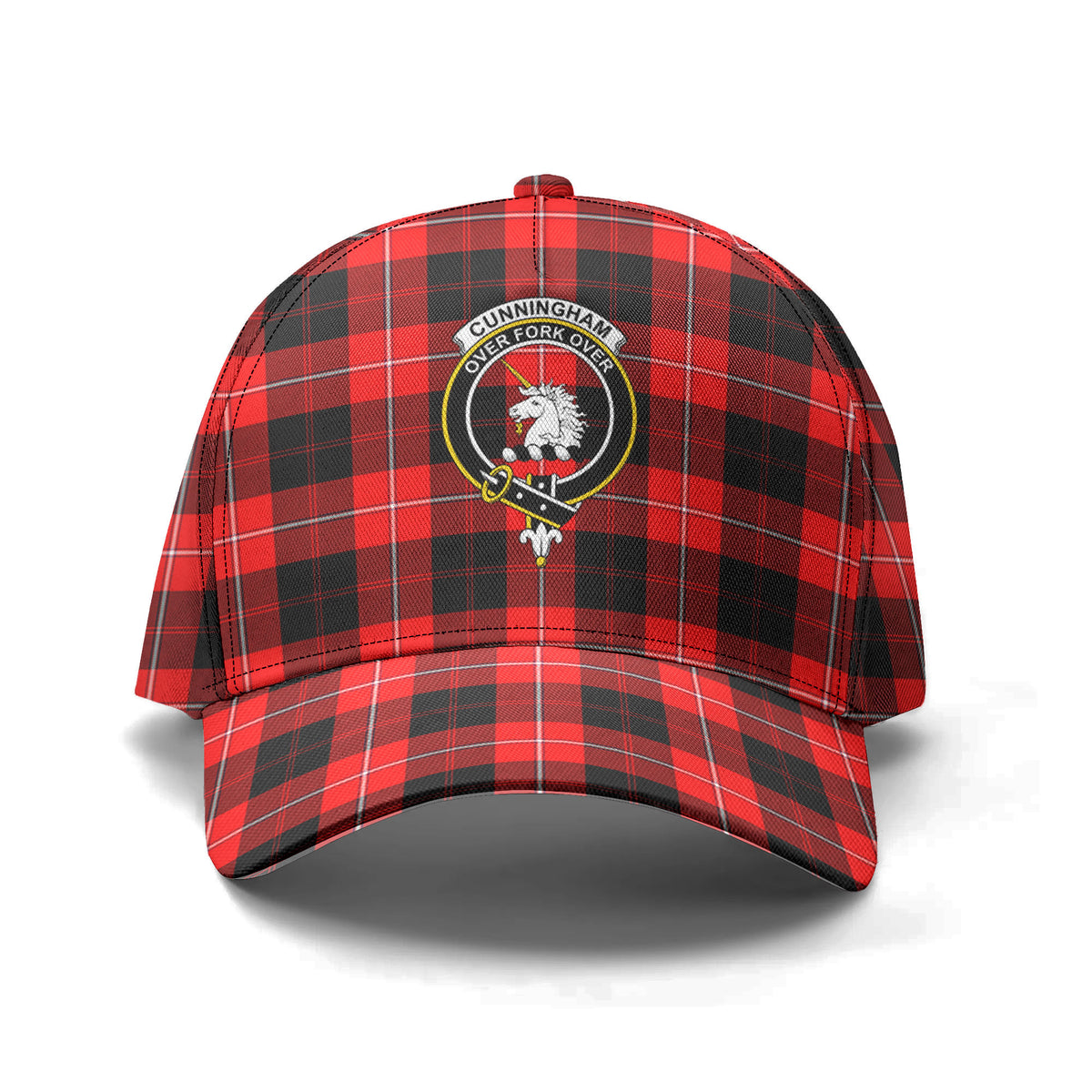 Cunningham Modern Tartan Crest Classic Cap