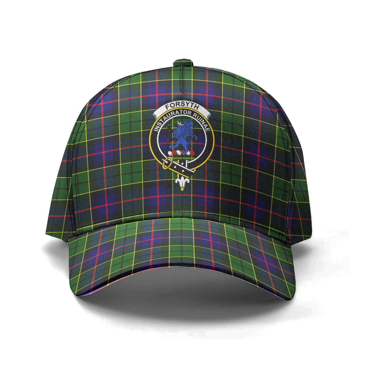 Forsyth Modern Tartan Crest Classic Cap