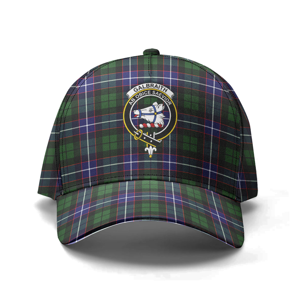 Galbraith Modern Tartan Crest Classic Cap