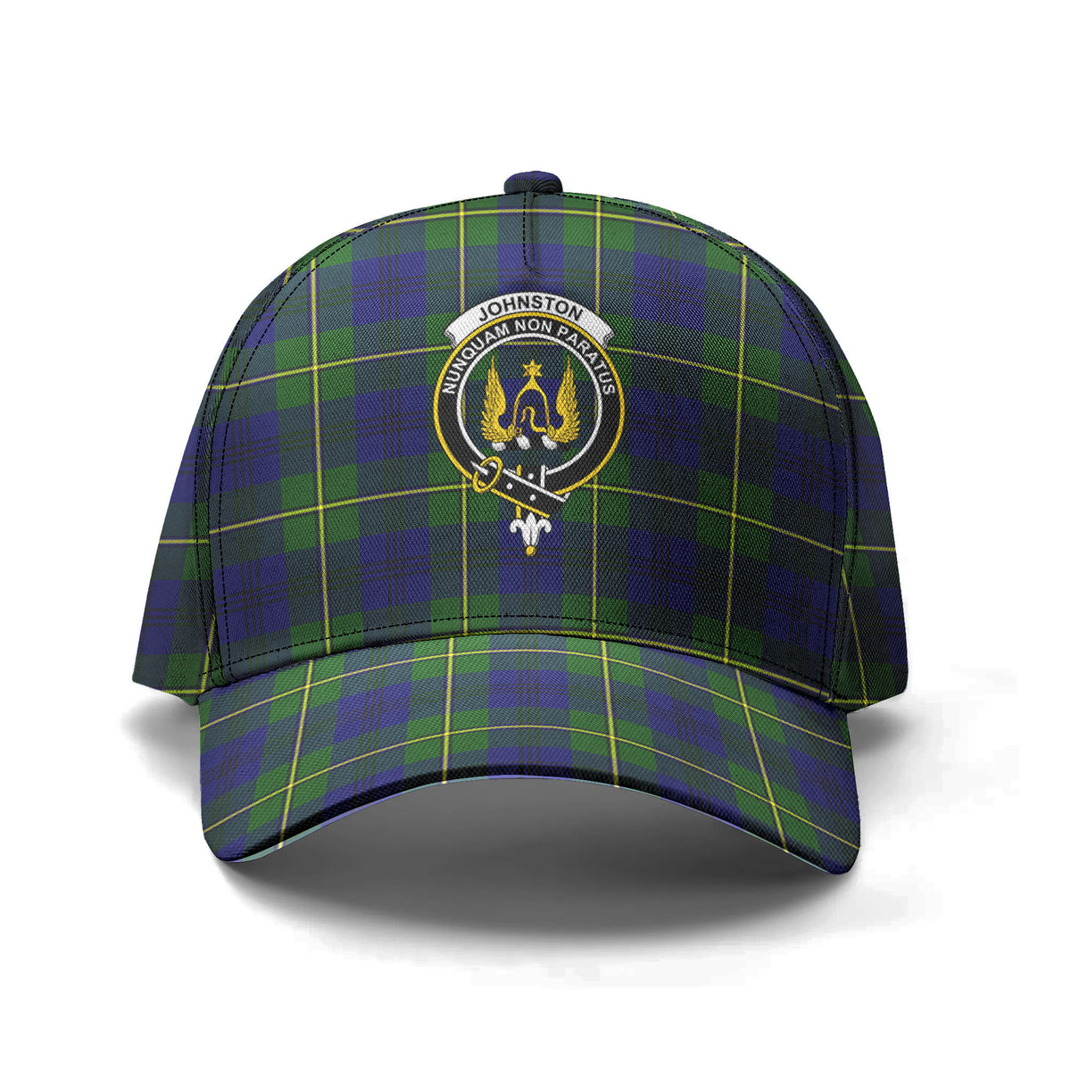 Johnston Modern Tartan Crest Classic Cap