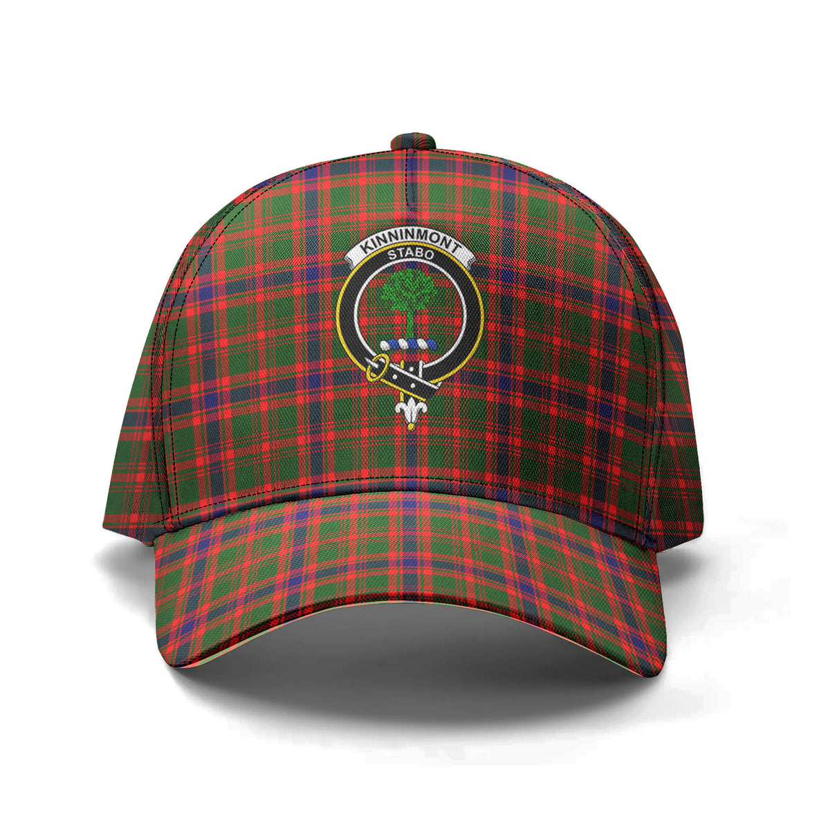 Kinninmont Tartan Crest Classic Cap