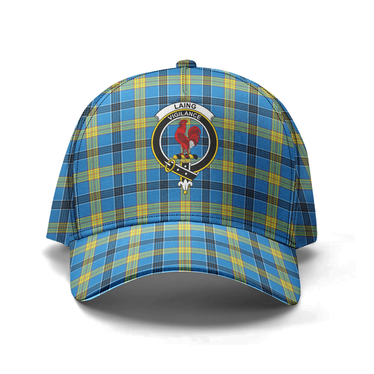 Laing Tartan Crest Classic Cap