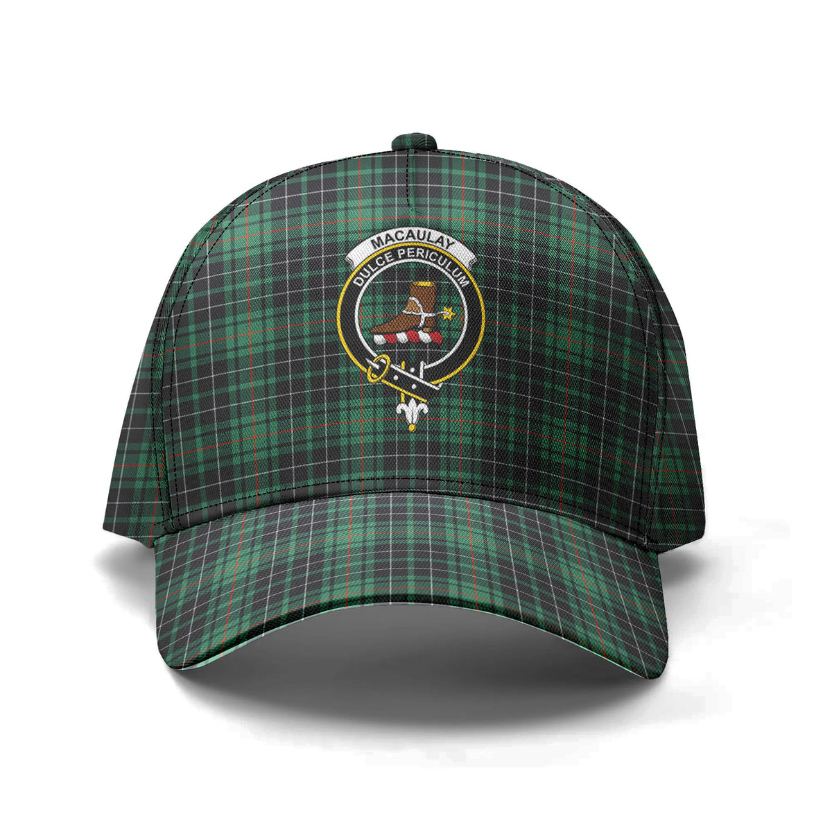 MacAulay Hunting Ancient Tartan Crest Classic Cap