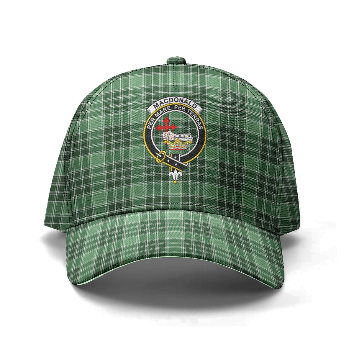 MacDonald Lord of the Isles Hunting Tartan Crest Classic Cap