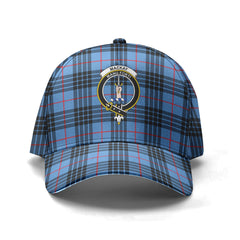 MacKay Blue Tartan Crest Classic Cap