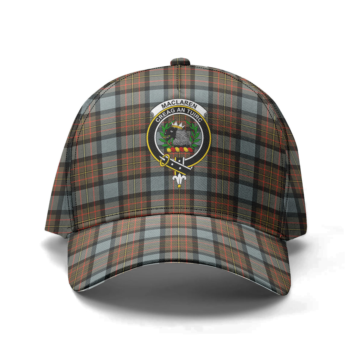 MacLaren Weathered Tartan Crest Classic Cap