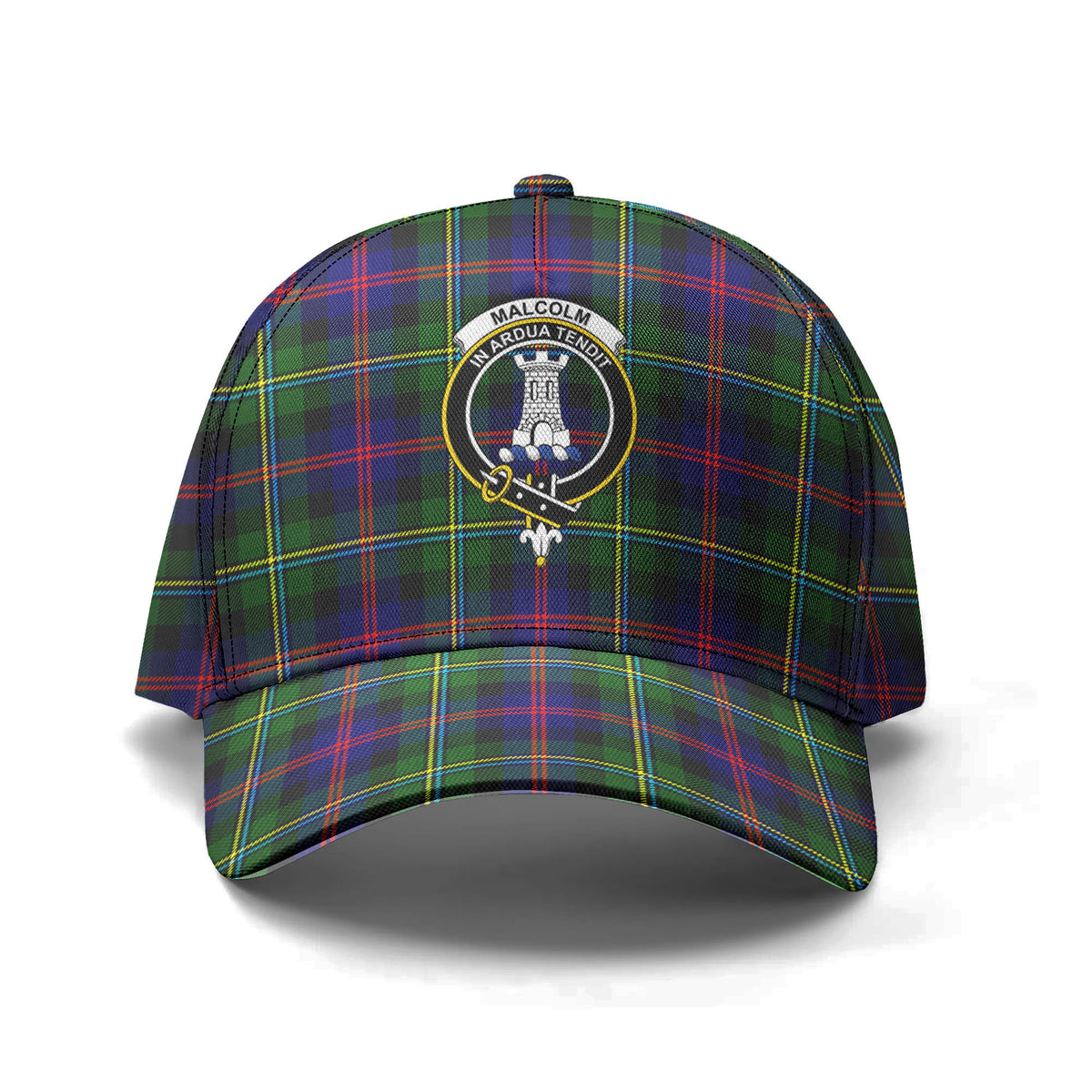 Malcolm (or MacCallum) Tartan Crest Classic Cap