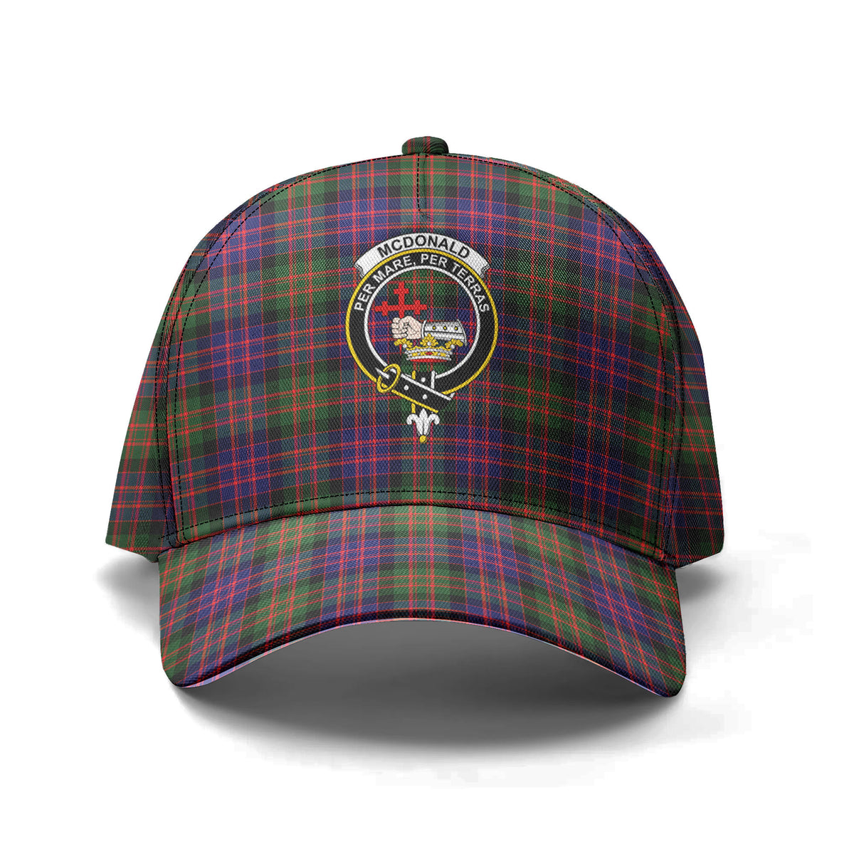 McDonald Modern Tartan Crest Classic Cap