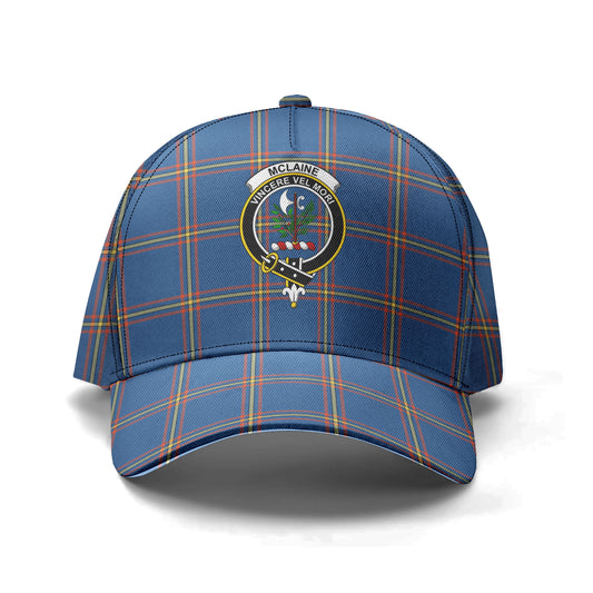 McLaine of Loch Buie Hunting Ancient Tartan Crest Classic Cap 2000