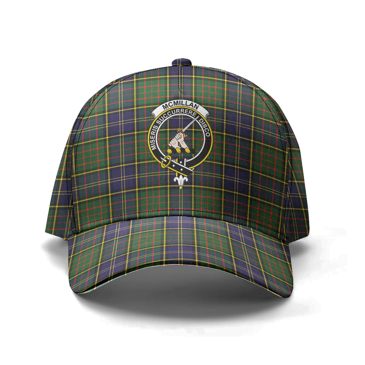 McMillan Hunting Modern Tartan Crest Classic Cap