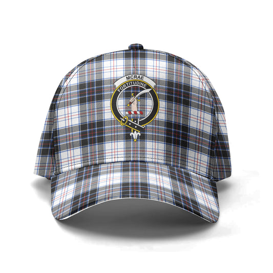 McRae Dress Modern Tartan Crest Classic Cap 2000