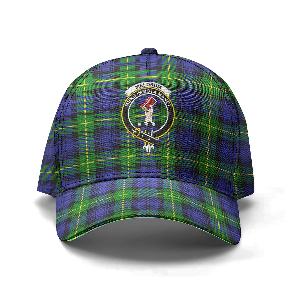 Meldrum Tartan Crest Classic Cap