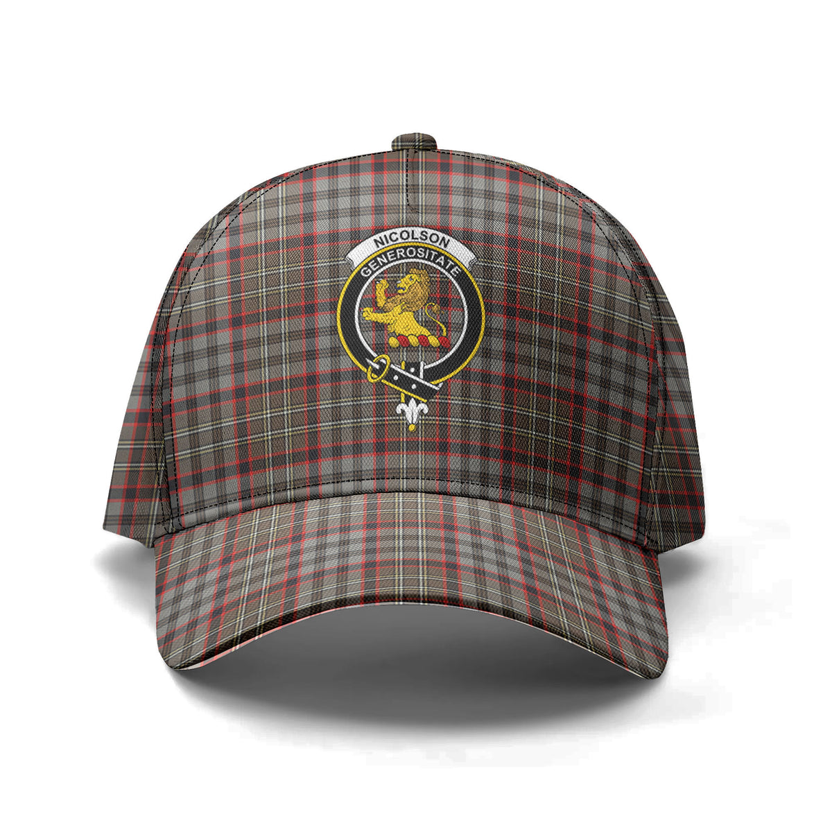 Nicolson Hunting Weathered Tartan Crest Classic Cap