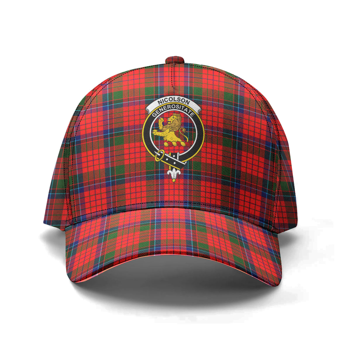 Nicolson Modern Tartan Crest Classic Cap