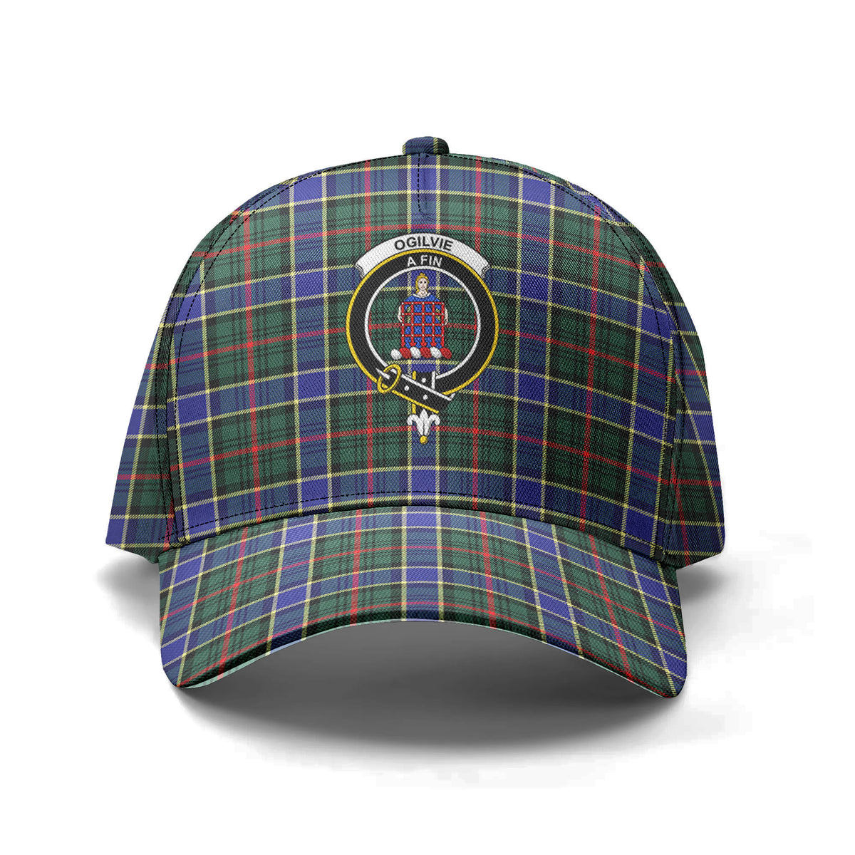 Ogilvie Hunting Modern Tartan Crest Classic Cap