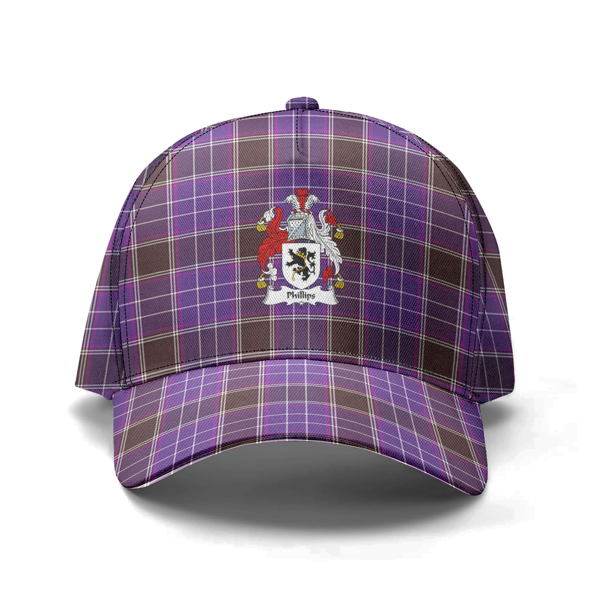 Phillips Tartan Coat of Arms Classic Cap