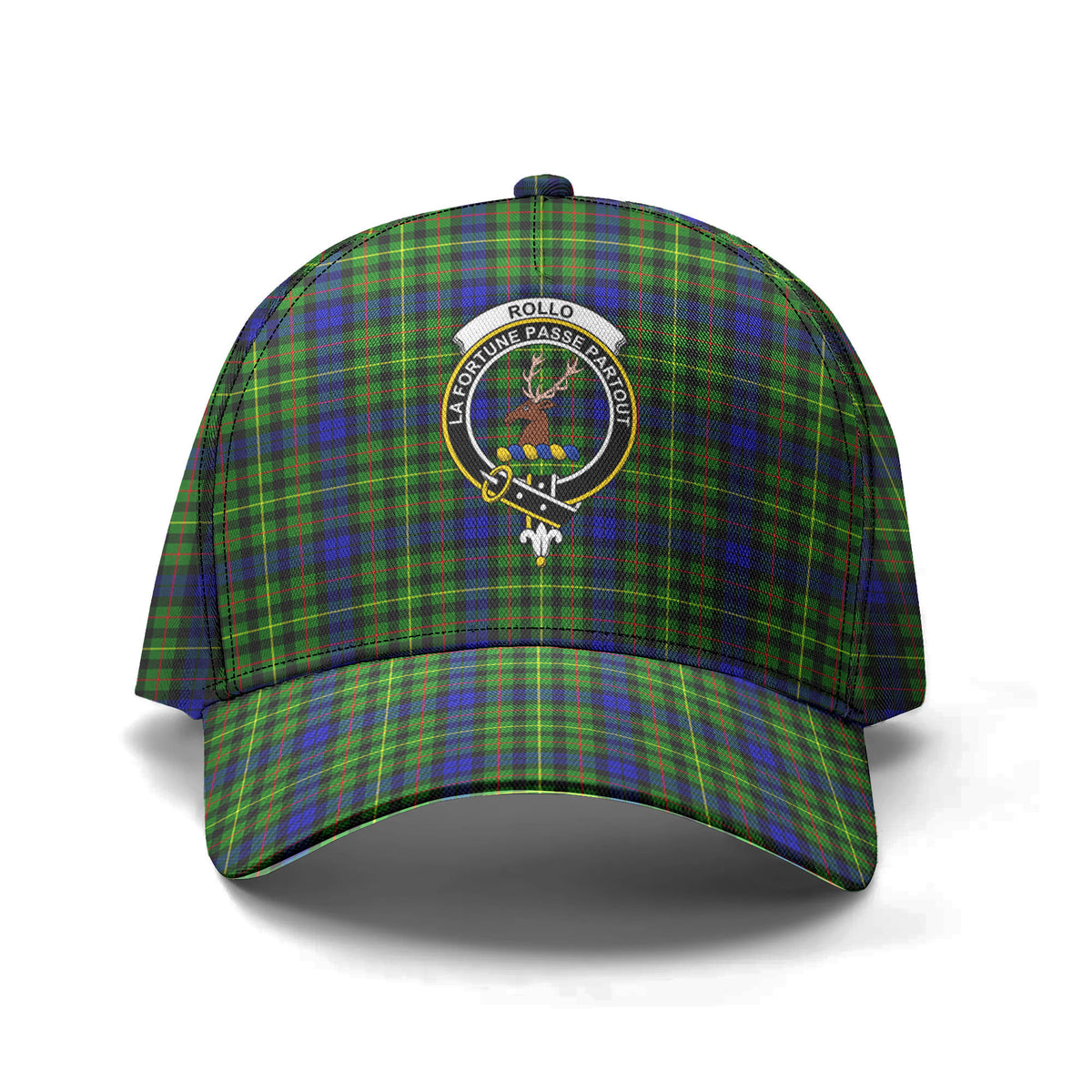 Rollo Modern Tartan Crest Classic Cap