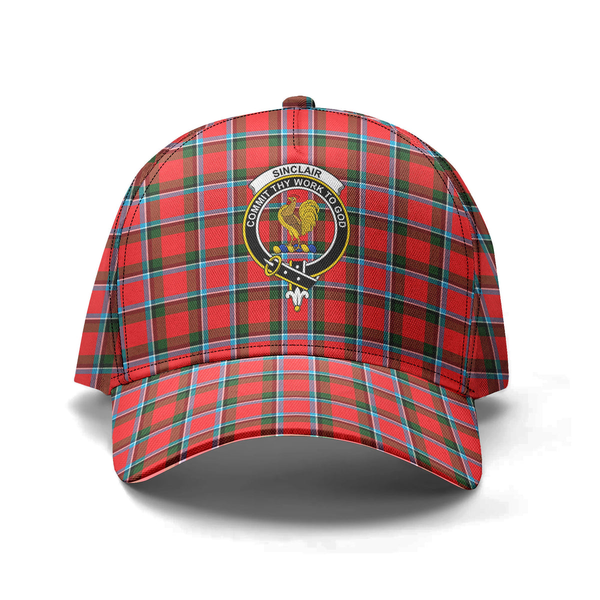 Sinclair Modern Tartan Crest Classic Cap