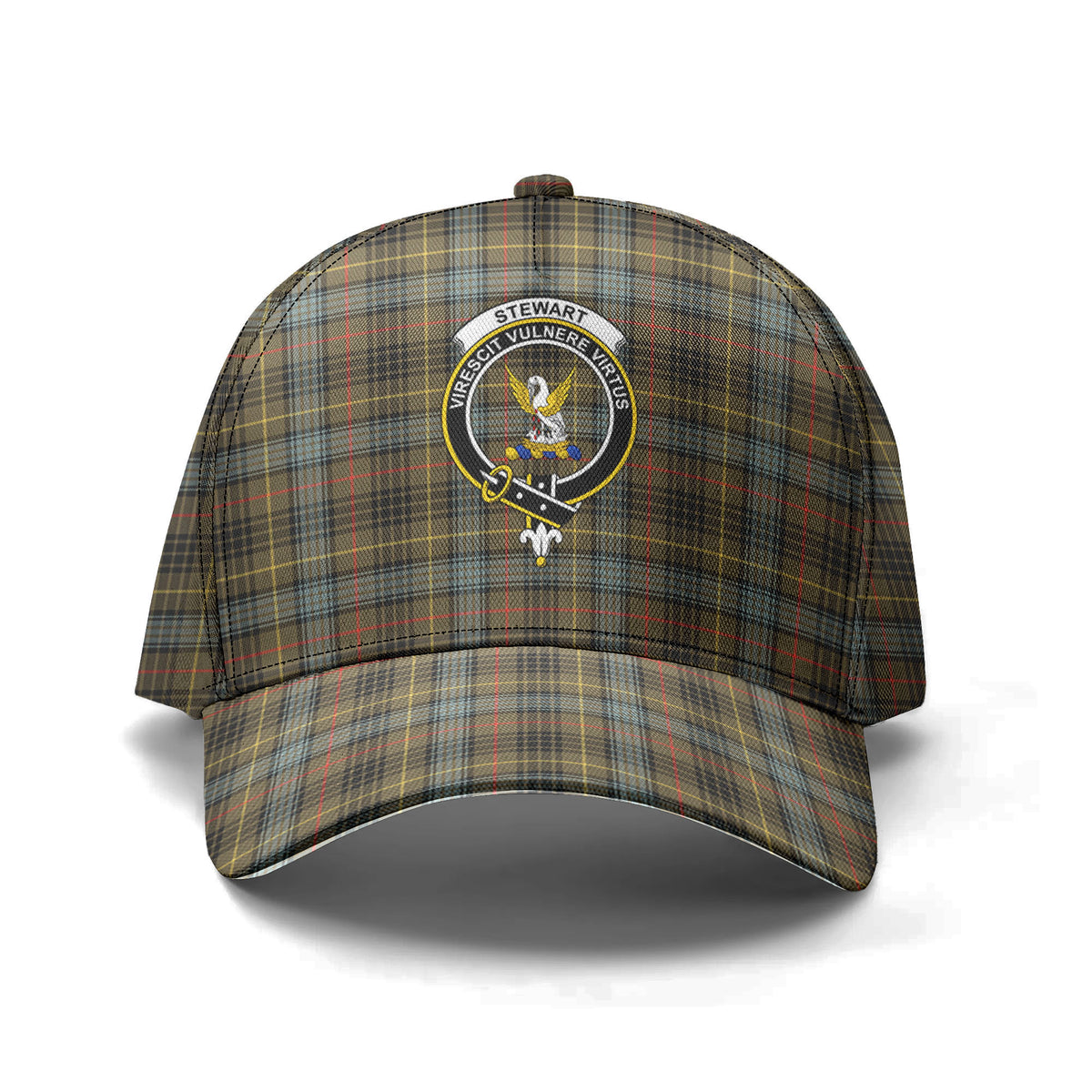 Stewart Hunting Weathered Tartan Crest Classic Cap