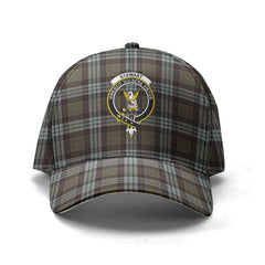 Stewart Old Weathered Tartan Crest Classic Cap