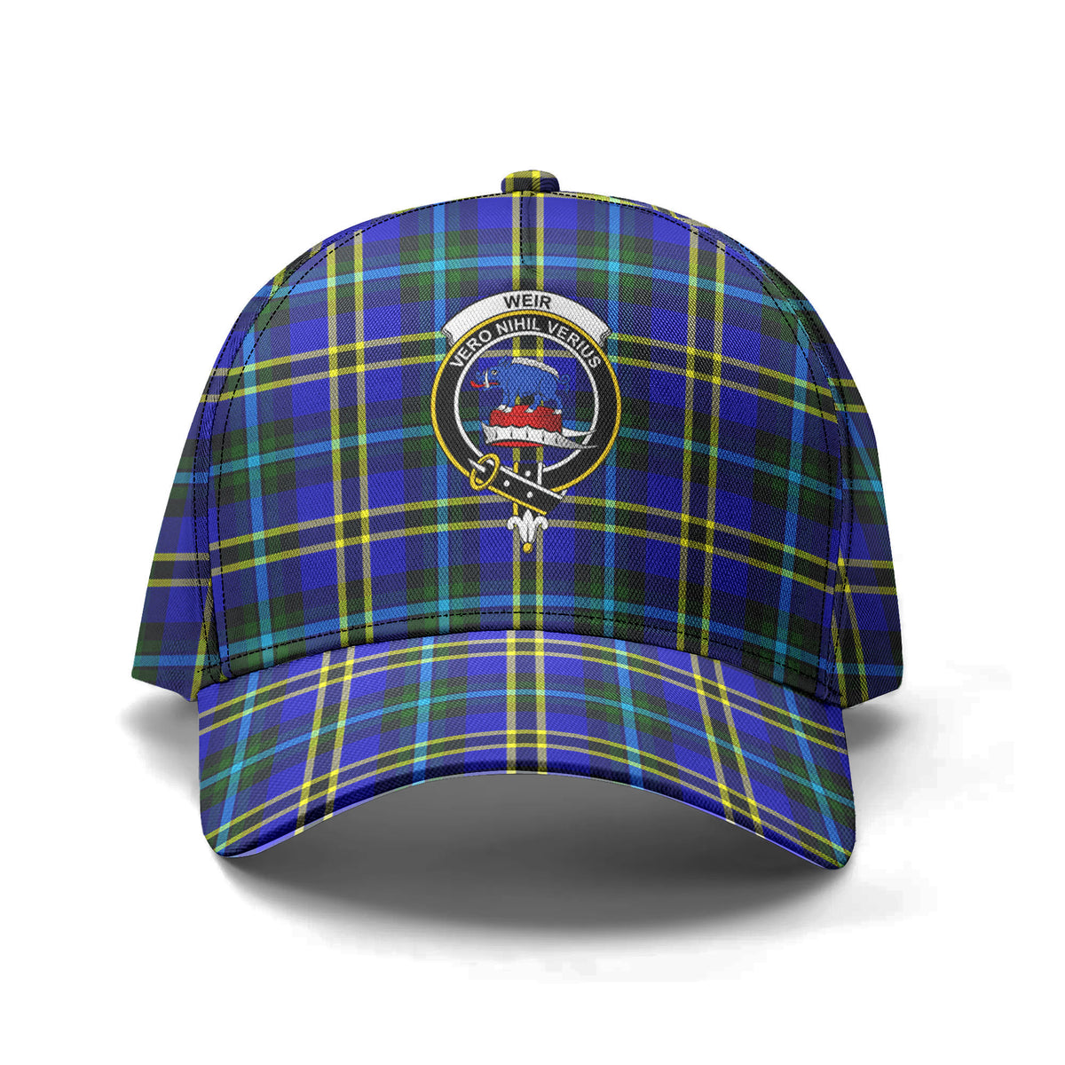 Weir Modern Tartan Crest Classic Cap