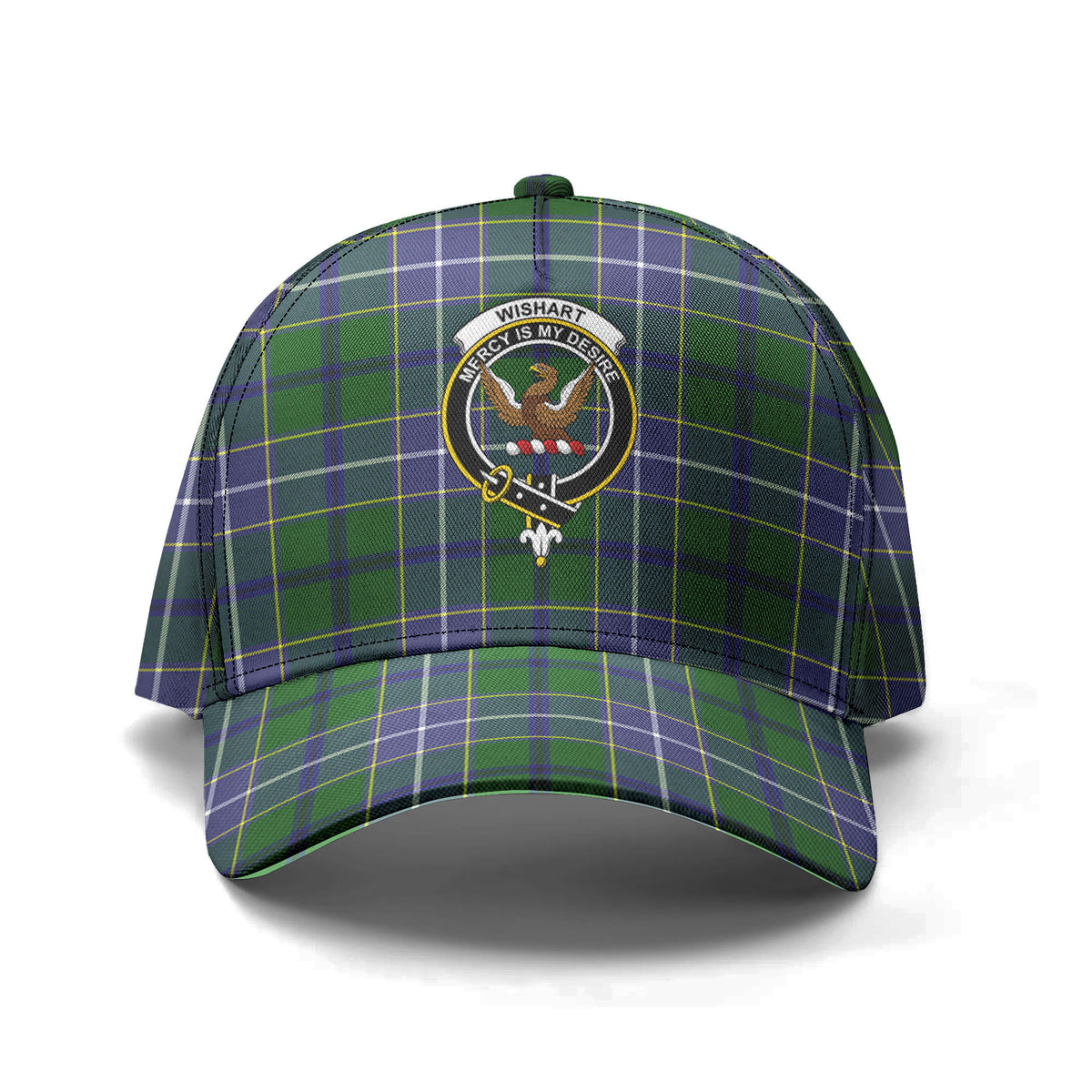 Wishart Hunting Tartan Crest Classic Cap