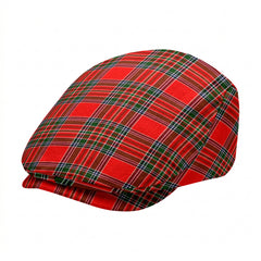 Binning (of Wallifoord) Tartan Flat Caps