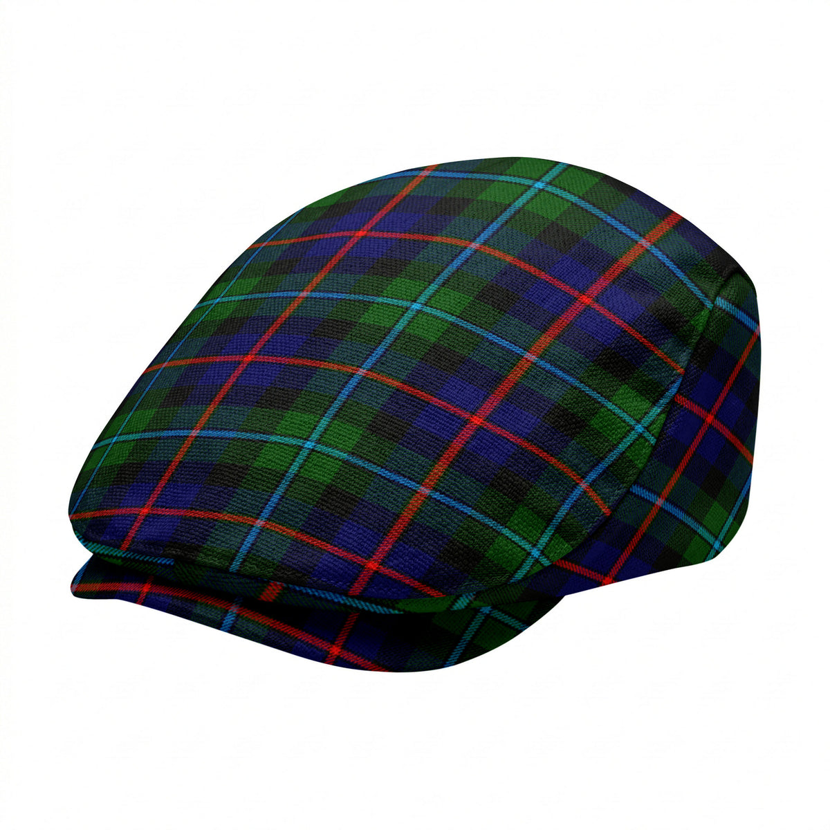 Calder (Calder-Campbell) Tartan Flat Caps