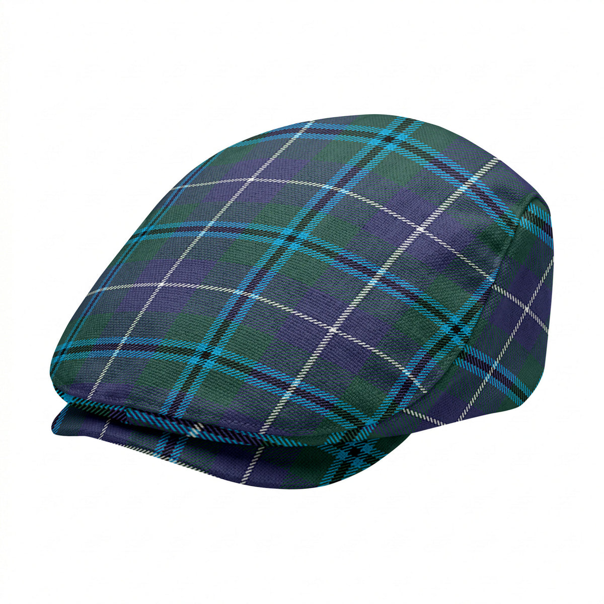 Douglas Modern Tartan Flat Caps