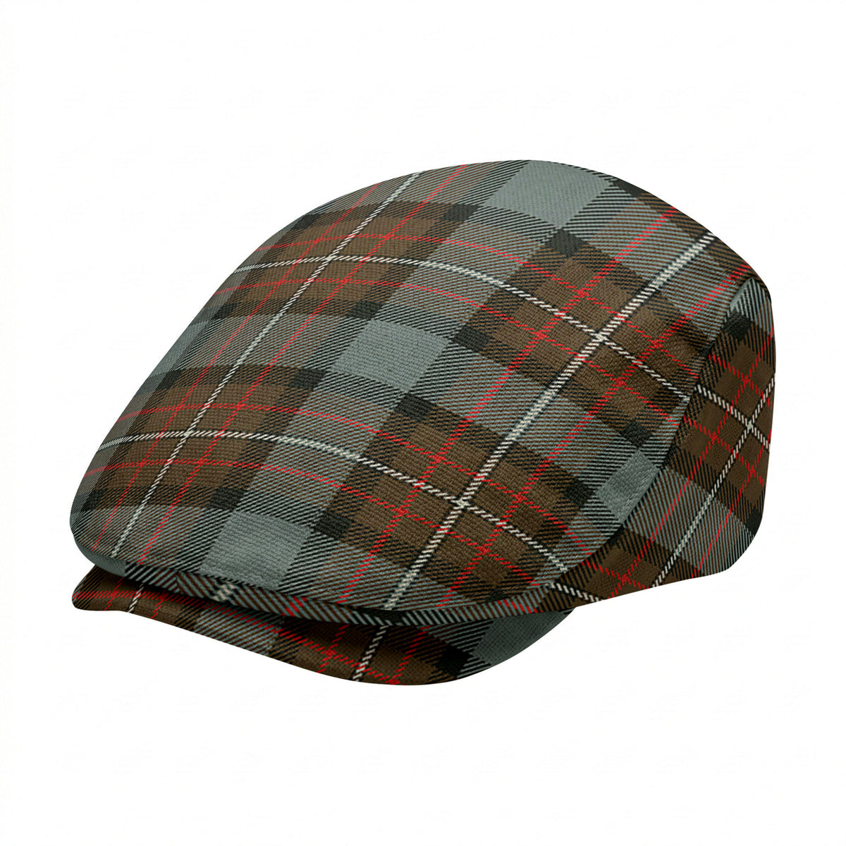 Fergusson Weathered Tartan Flat Caps