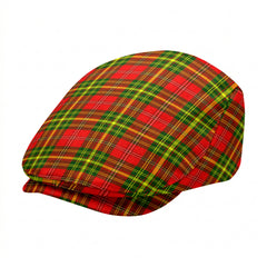 Leask Tartan Flat Caps