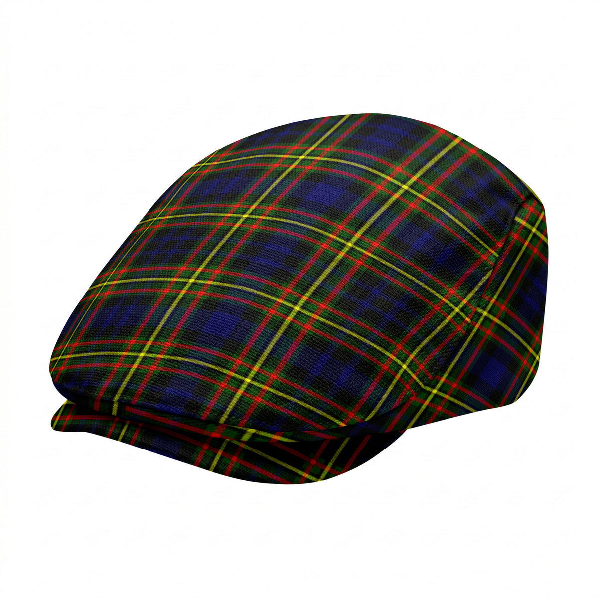 McLellan Modern Tartan Flat Caps