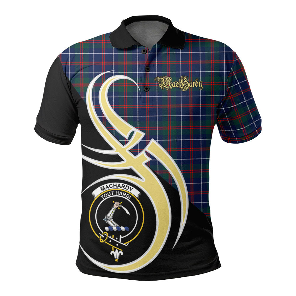 MacHardy Modern Tartan Polo Shirt - Believe In Me Style