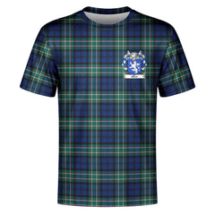 Allan Tartan Crest T-Shirt