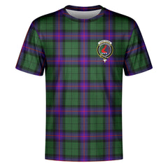 Armstrong Modern Tartan Crest T-shirt