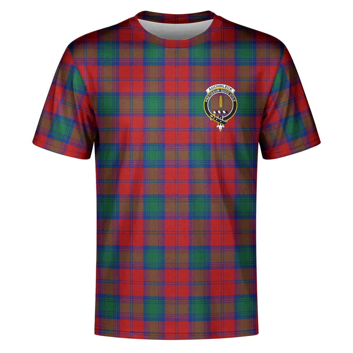 Auchinleck Tartan Crest T-shirt